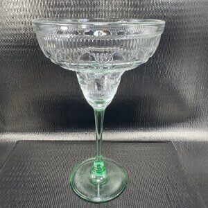 Cristal D'Arques Durand Margarita Glasses Sombrero Cup Stemware Single Stem VTG